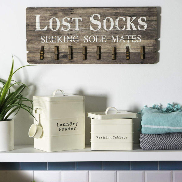 Nicola Spring Vintage Washing Powder Tin