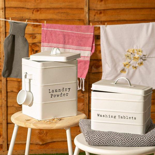 Nicola Spring Vintage Washing Powder Tin