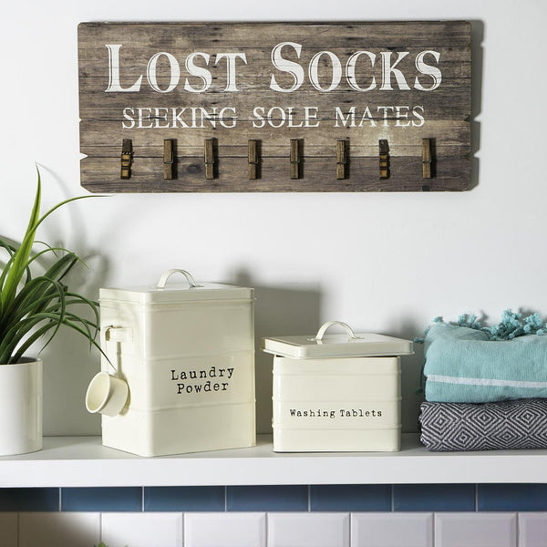 Nicola Spring Vintage Washing Tablets Tin