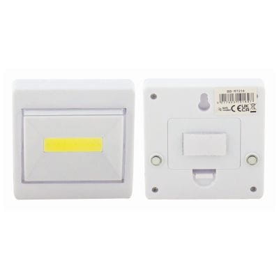 nicola spring White 3W COB Plastic Switch Light