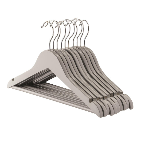 Nicola Spring Wooden Children's Hangers - Pack Of 10