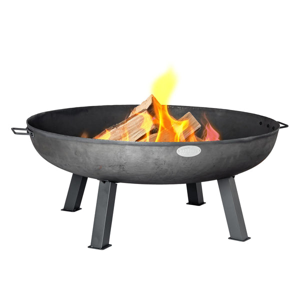 nicola spring XL Cast Iron Fire Pit 100cm