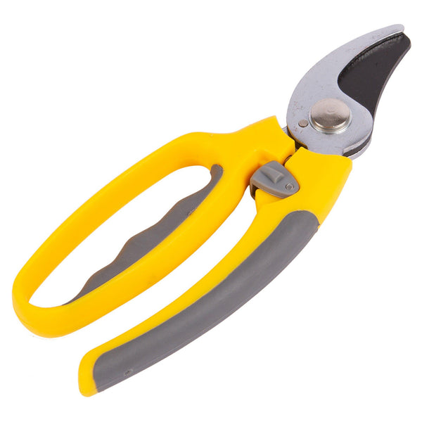 nicola spring Yellow Deluxe Carbon Steel Secateurs