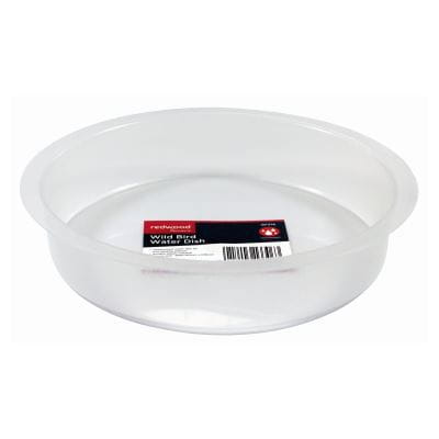 nicola spring Plastic Replacement Wild Bird Water Dish - 18.5cm
