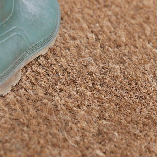 Nicola Spring Premium Handmade Coir Door Mats - Pack Of Two