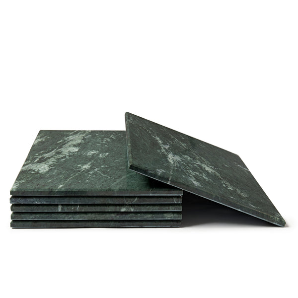Nicola Spring Rectangle Marble Placemats - 30cm X 20cm - Pack Of Six