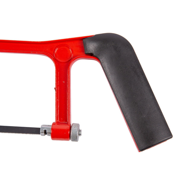 Nicola Spring Red 15cm Aluminium Junior Hacksaw With Mitre Box