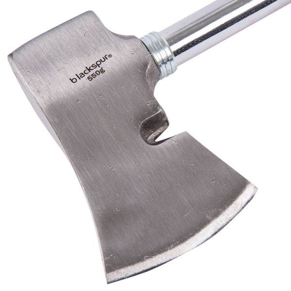 Nicola Spring Silver Carbon Steel Single Bit Camping Axe