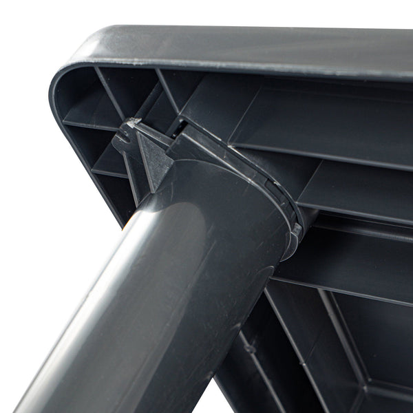 Nicola Spring Six-Seater Rectangular Olot Garden Dining Table 140cm X 90cm