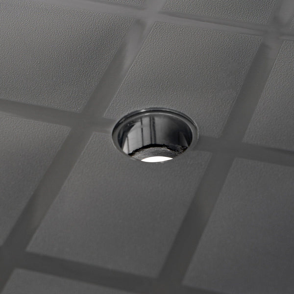 Nicola Spring Six-Seater Rectangular Olot Garden Dining Table 140cm X 90cm