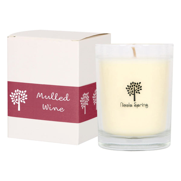 nicola spring Soy Wax Scented Candle - 160g - Mulled Wine