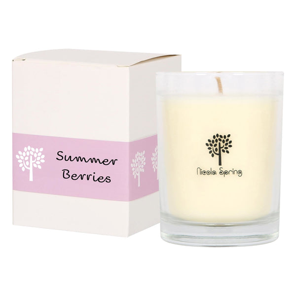 nicola spring Soy Wax Scented Candle - 160g - Summer Berries