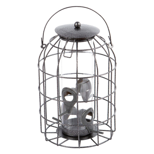 nicola spring Squirrel-Proof Metal Seed Bird Feeder