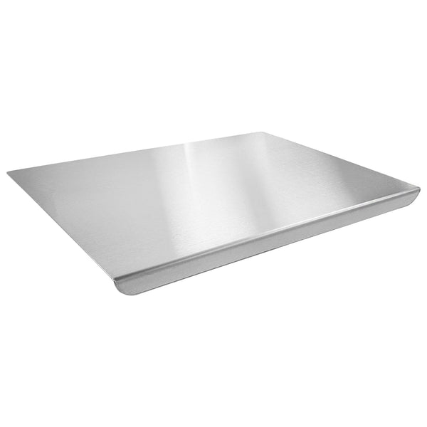 nicola spring Stainless Steel Counter Edge Chopping Board - 40 x 30cm