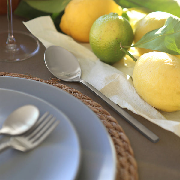 Nicola Spring Stainless Steel Dessert Spoons - 20cm - Pack Of Four