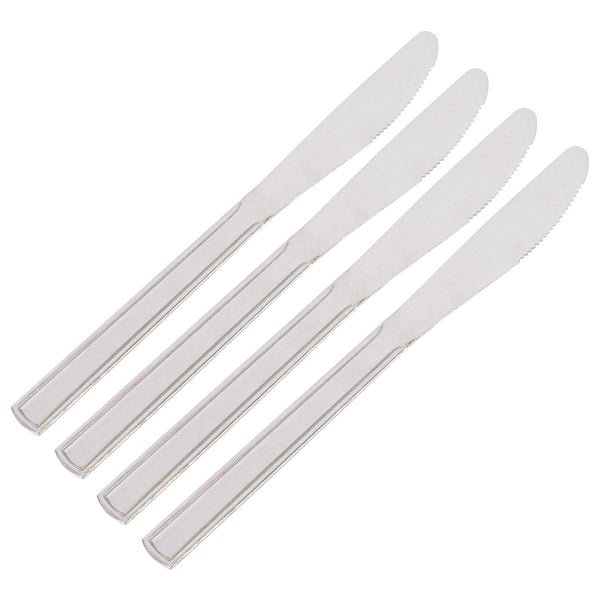 nicola spring Stainless Steel Dinner Knives - Pack of 4