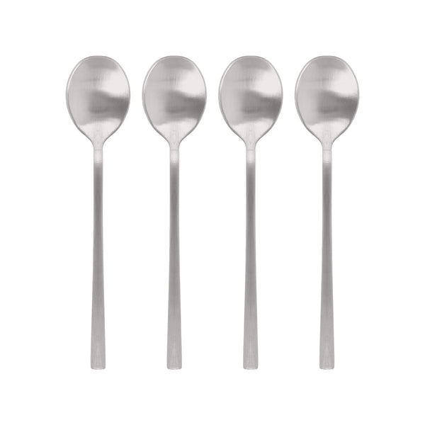 nicola spring Stainless Steel Teaspoons - 14.5cm - Pack of Four
