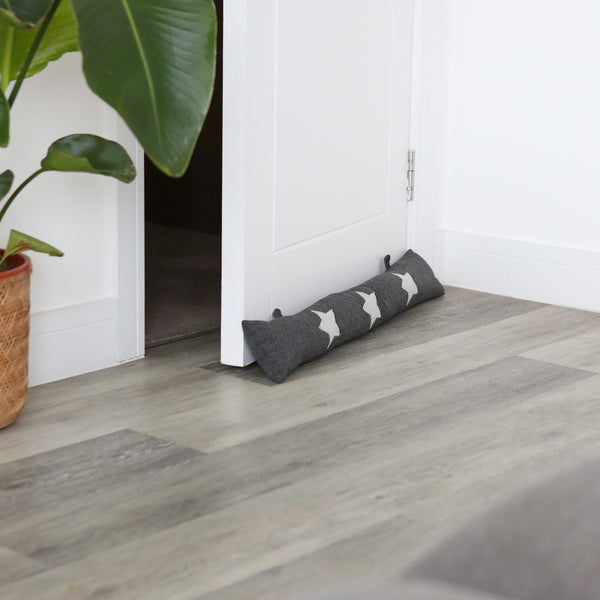 Nicola Spring Star Herringbone Draught Excluder - 79cm