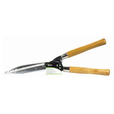 nicola spring Steel Hedge Shears & Wooden Handle - 50cm