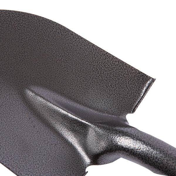 Nicola Spring Steel Round Head Micro Shovel With Wooden Handle