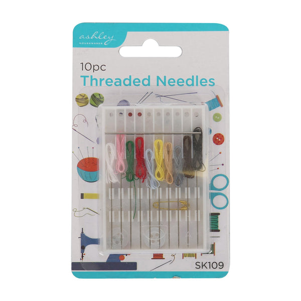 Nicola Spring Threaded Sewing Needles - Multicoloured