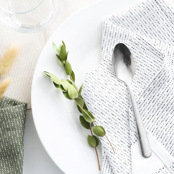 Nicola Spring Tondo 18/0 Stainless Steel Dessert Spoons - Pack Of 6