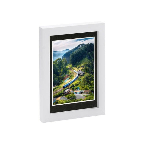 nicola spring White 5" x 7" Photo Frame with 4" x 6" Mount