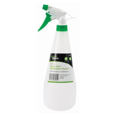 nicola spring White 900ml Garden Sprayer & Adjustable Nozzle