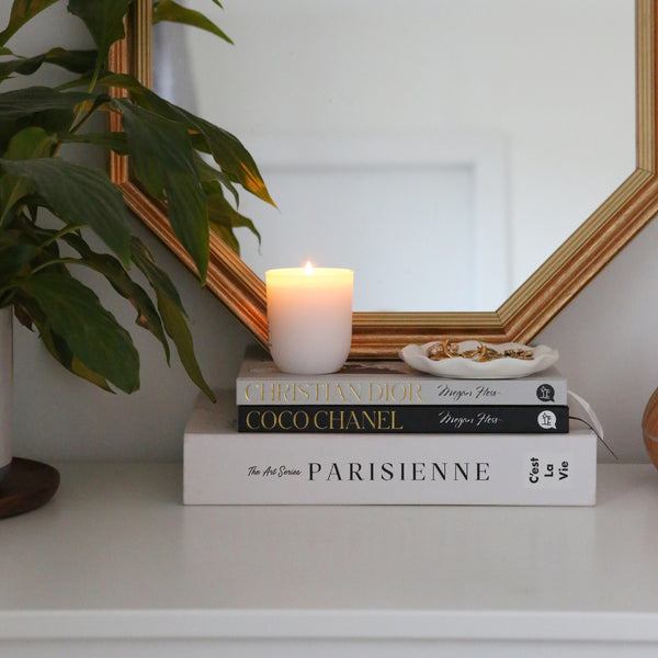 Nicola Spring White Soy Wax Scented Candle - 130g - Coconut & Lime