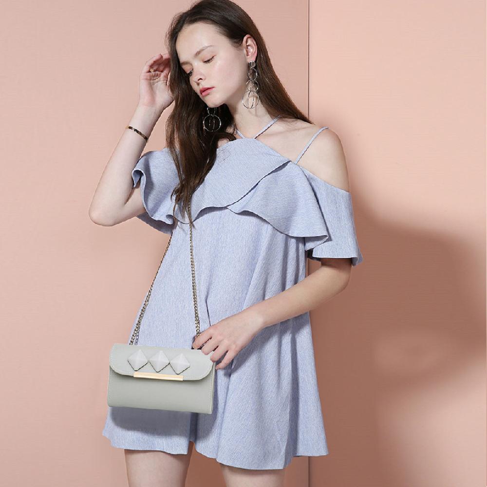 Nicole & Doris 3 Pcs Square-Shaped Ornaments Decor Handbags Set