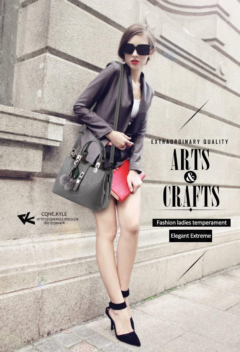 nicole & Doris Artificial Fur Ball Handbag/crossbody Bag