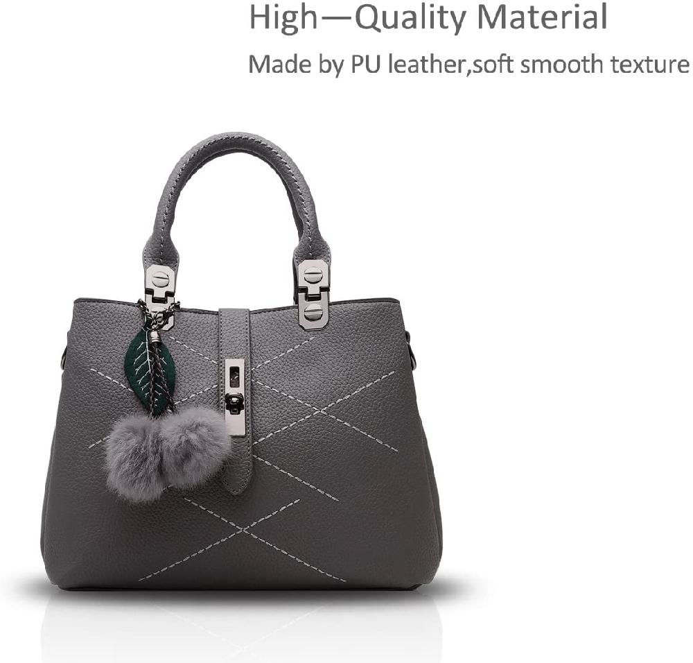 nicole & Doris Artificial Fur Ball Handbag/crossbody Bag