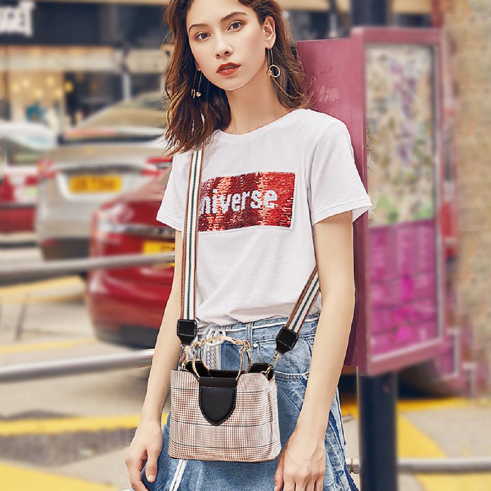 Nicole & Doris Bear Shape Top Handle Ladies Messenger Bag