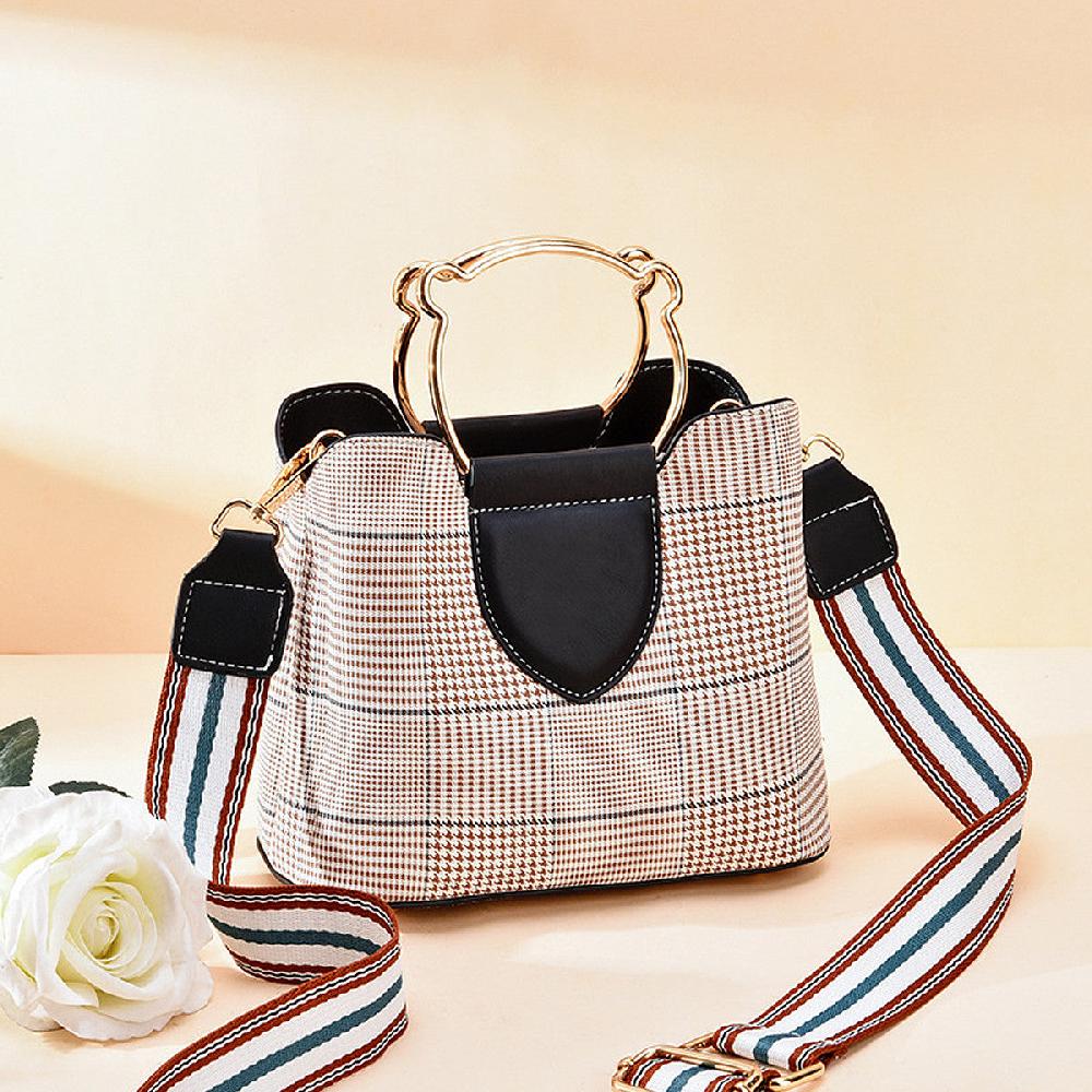 Nicole & Doris Bear Shape Top Handle Ladies Messenger Bag