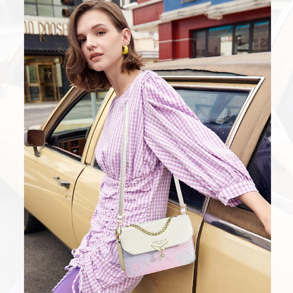 Nicole & Doris Chain Handle Handbags Mini Shoulder Bag