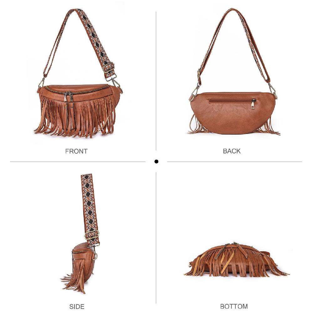 Nicole & Doris Crossbody Bags For Women Tassel Shoulder Bag