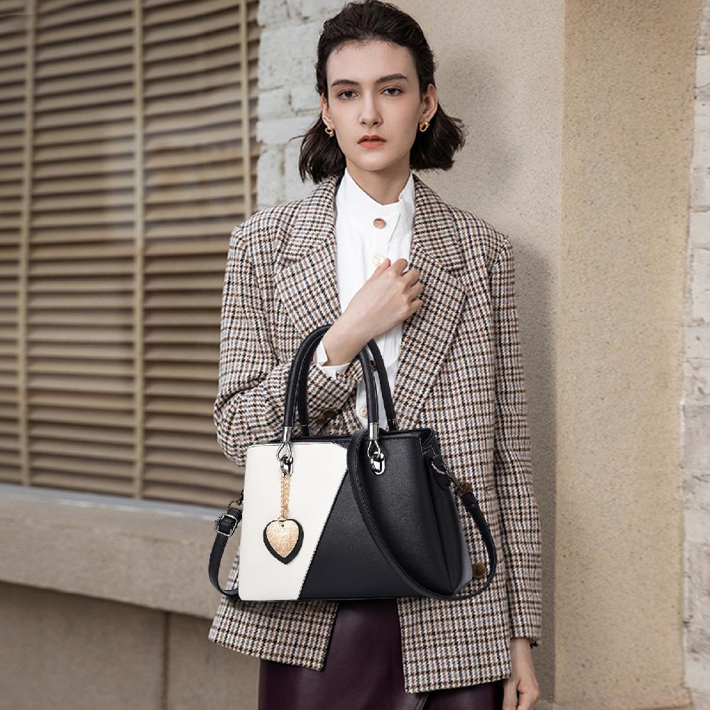 Nicole & Doris Designer Shoulder Bags Multicolor Tote Bag