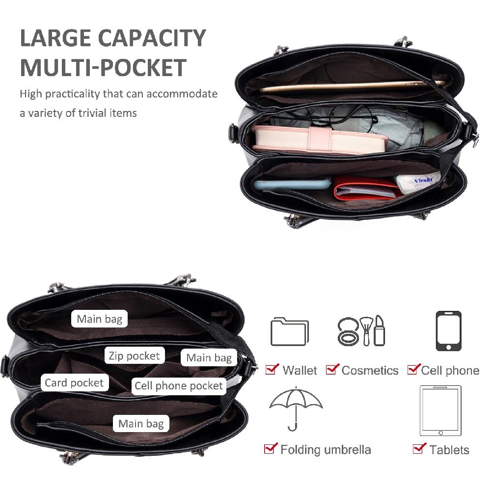 Nicole & Doris Designer Shoulder Bags Multicolor Tote Bag