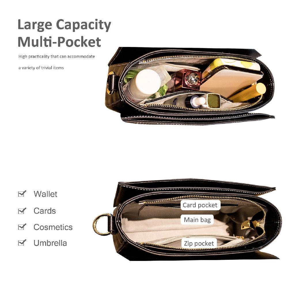 Nicole & Doris Elegant Croc Decor Mini Ladies Messenger Bag