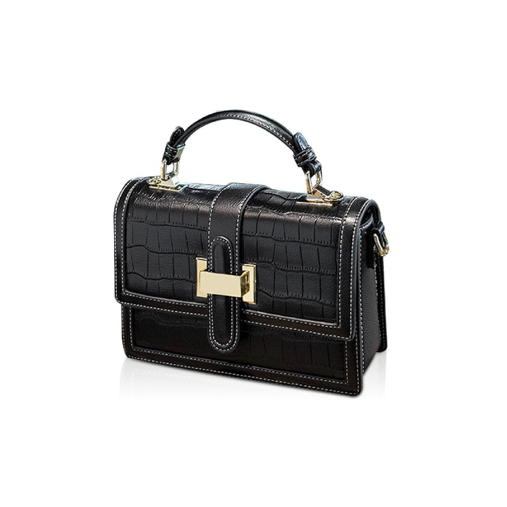 nicole & doris Elegant Croc Decor Mini Ladies Messenger Bag