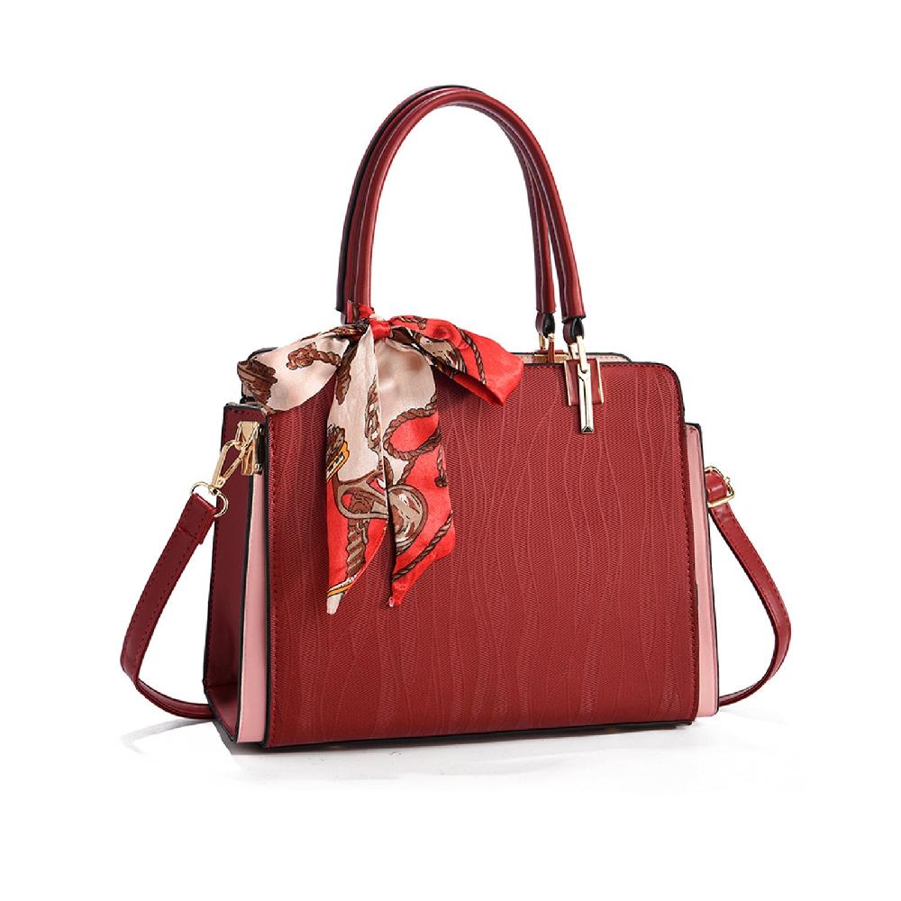 nicole & doris Elegant Handbags for Women Ribbon Tote Bags