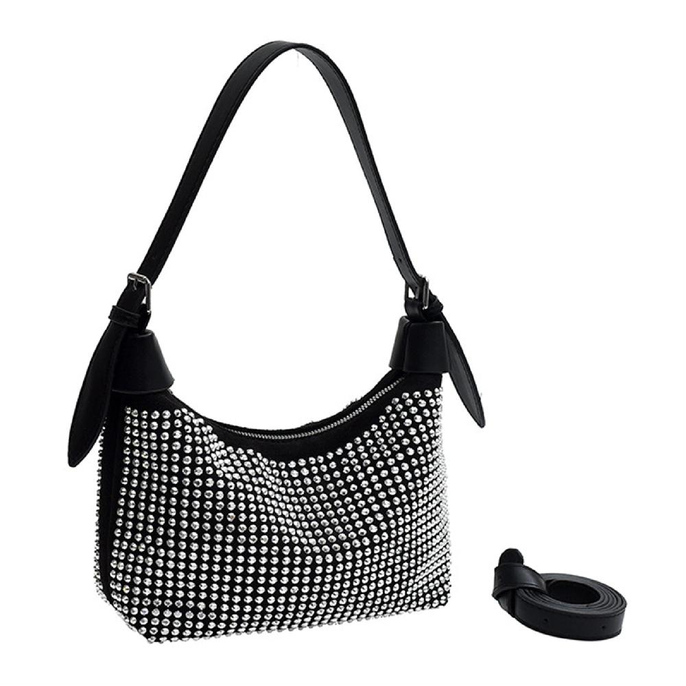 nicole & doris Elegant Shoulder Bag Glitter Clutch Bag