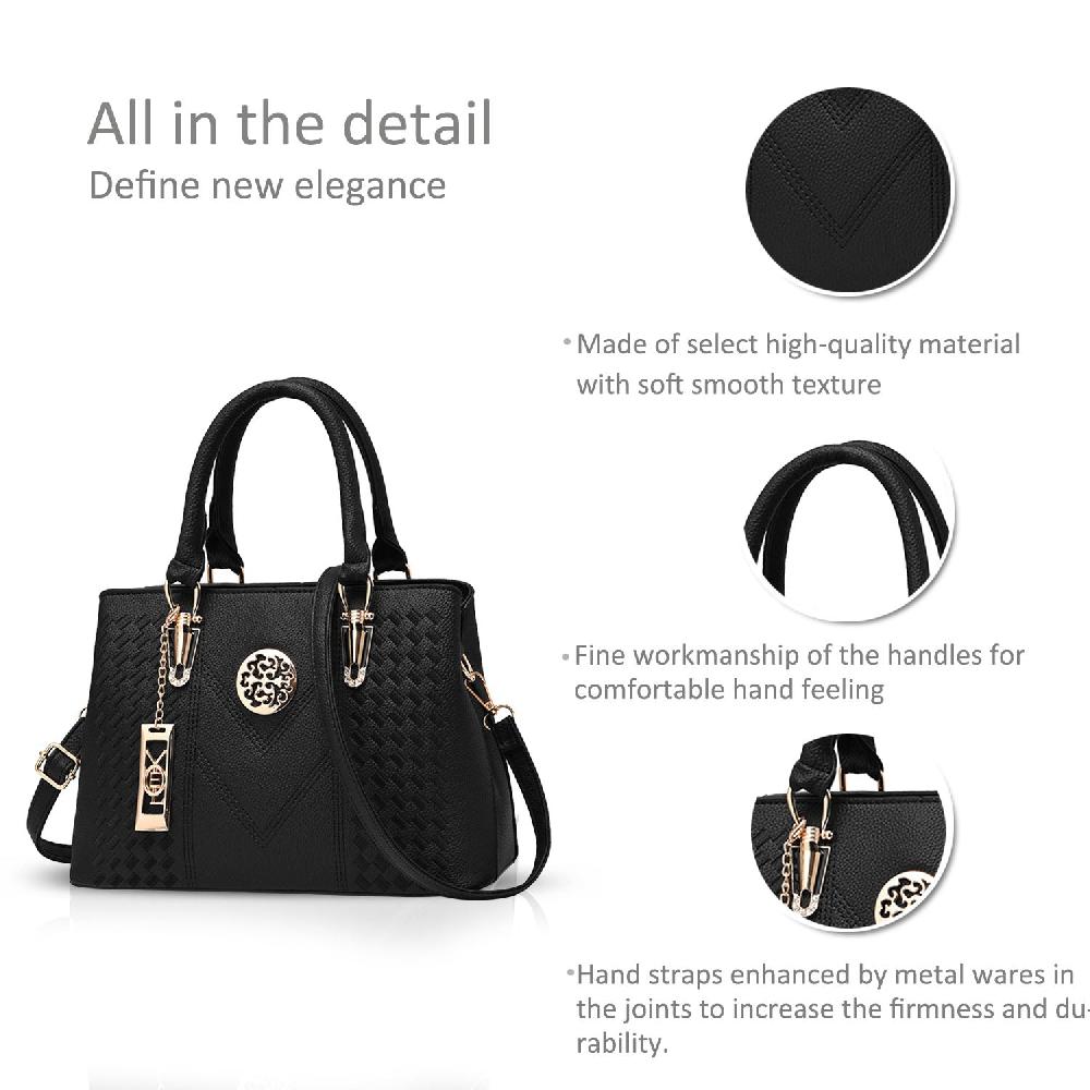 Nicole & Doris Elegant Shoulder Bags For Women Classic Handbags