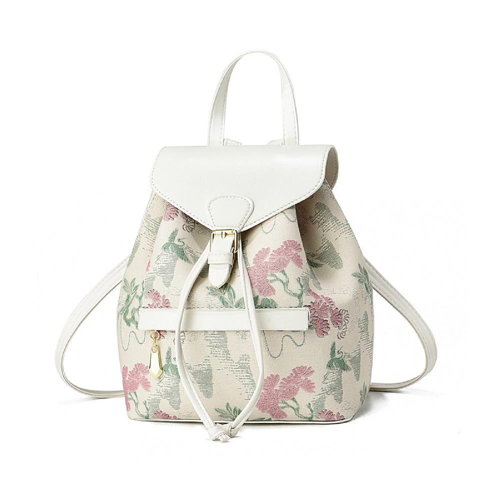 nicole & doris Fashion Mini Backpacks Women Backpack Flowers
