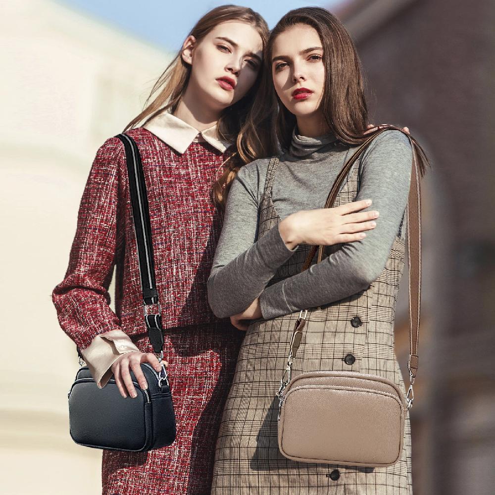 Nicole & Doris Ladies Crossbody Bags Small Cross Shoulder Bags Multi Pockets Satchel Bag