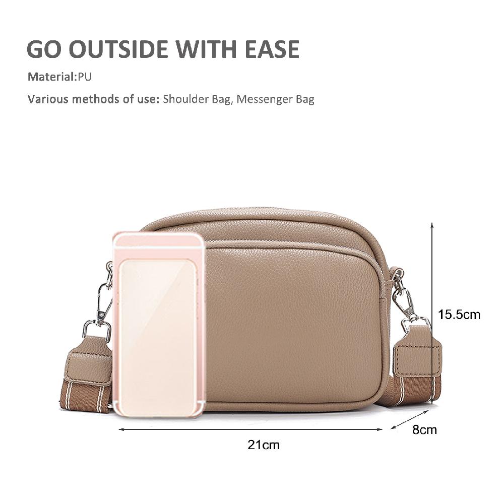 Nicole & Doris Ladies Crossbody Bags Small Cross Shoulder Bags Multi Pockets Satchel Bag