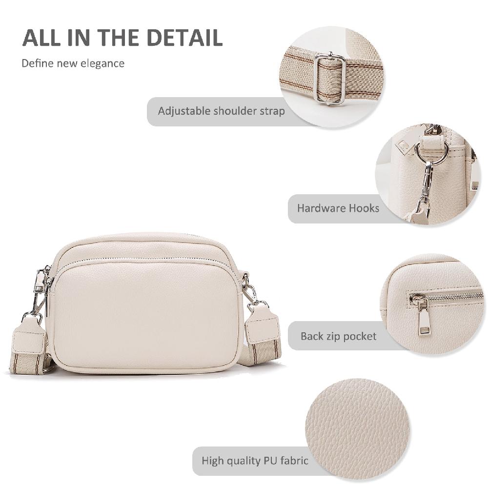 Nicole & Doris Ladies Crossbody Bags Small Cross Shoulder Bags Multi Pockets Satchel Bag