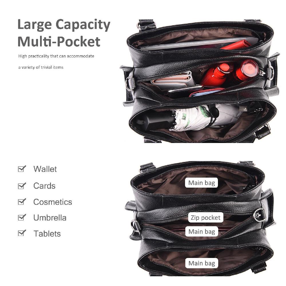 Nicole & Doris Ladies Daily Work Faux Leather Handbag