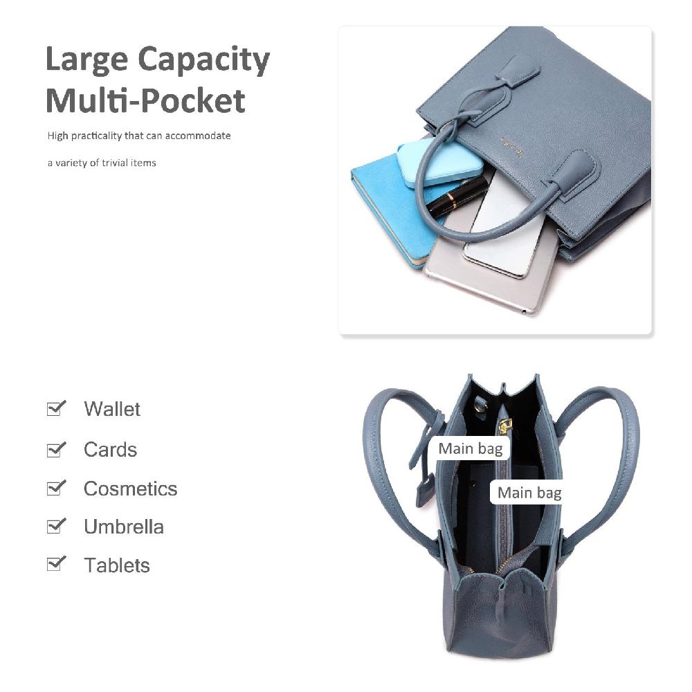 Nicole & Doris Ladies Elegant PU Leather Single Colour Handbag