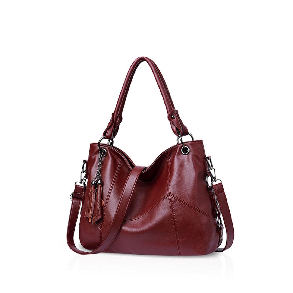 nicole & doris Ladies Structured Single Colour Handbag